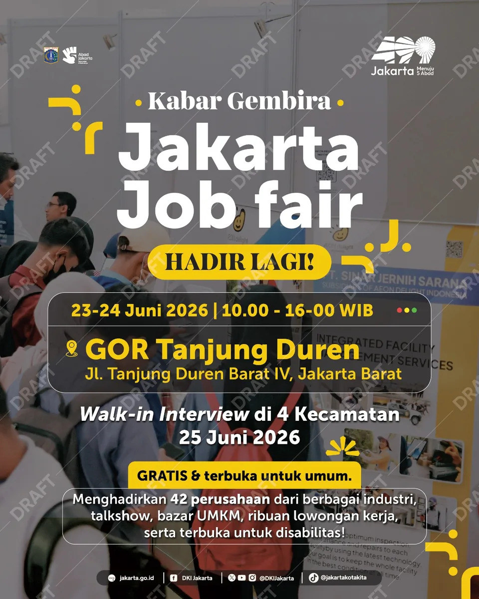 Job Fair Kabupaten Humbang Hasundutan 2026 (Suku Dinas TKTE Wilayah Kabupaten Humbang Hasundutan Barat) : 23-24 Juni 2026